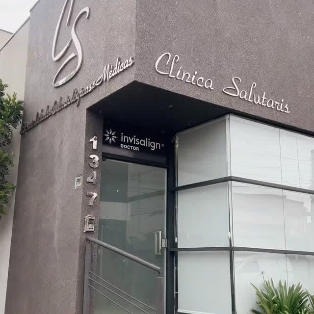 Fachada da Clínica Salutaris em Indaiatuba